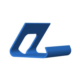 حامل جوال بسيط مطبوع بتقنية ثلاثية الأبعاد