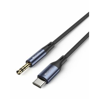 يسيدو كابل صوت مضفر من USB-C الى 3.5 مم