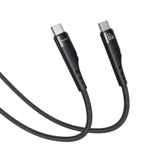 Yesido USB-C to USB-C 60W Braided Cable 3m - Black