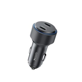 Yesido Car Charger 2x USB-C 60 Watt