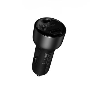 Yesido Car Charger 1x USB-A 1x USB-C 48 Watt