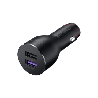 هواوي شاحن سيارة يو اس بي مخرجين 40 واط - اسود