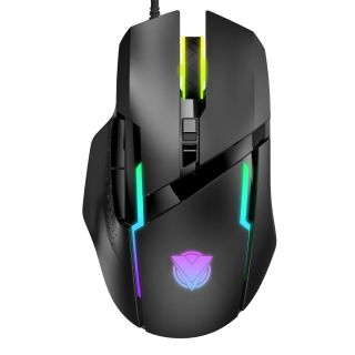 ASA Wired Gaming Mouse with RGB Light for PC & PlayStation & XBOX - Black