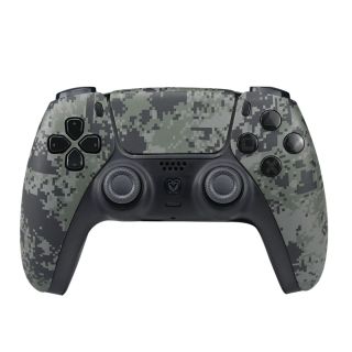 ASA وحدة تحكم برو باد اكس للبلاي ستيشن 4 بمنفذ يو اس بي سي - أخضر جيشي