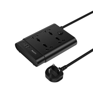 Yesido Power Socket 2650W 4 Outlets & PD Charging 2x USB-A & 1x USB-C 38W 2M