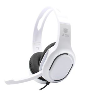 ASA COCO Gamer Headset for PlayStation 4 & 5 AUX 3.5mm Cable - White