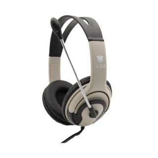 ASA Gamer Headset for PlayStation 4 & 5 AUX 3.5mm Cable - Beige