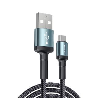 Yesido USB-A to USB-C Braided Cable 2m - Black