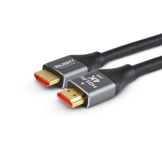 ماجيستي كيبل HDMI 2.0 فائق السرعة – 18Gbps يدعم 4K @60Hz، 2K@144Hz، 1080P@240Hz – ARC، دولبي فيجن، HDR10+، ثلاثي الابعاد – متوافق مع بلاي ستيشن 5/4 واكس بوكس وماك بوك والتلفزيون الذكي والكمبيوتر 3 متر