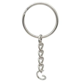 مجموعة حلقات مفاتيح معدنية – 5 قطع