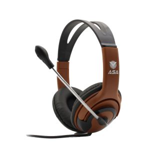 ASA Gamer Headset for PlayStation 4 & 5 AUX 3.5mm Cable - Orange