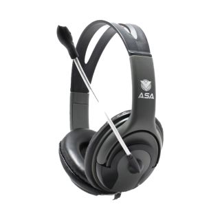 ASA Gamer Headset for PlayStation 4 & 5 AUX 3.5mm Cable - Silver