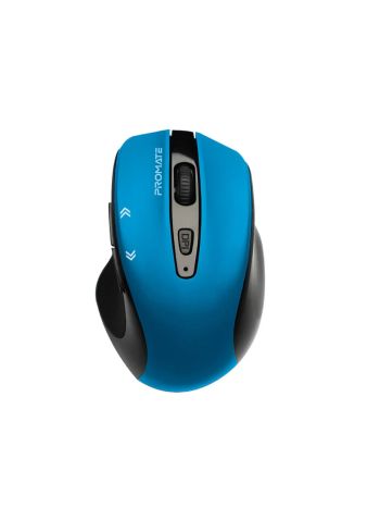 Promate EZGrip™ Ergonomic Wireless Mouse - Blue