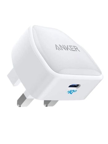 Anker Charger PowerPort III Nano 20W 1 ports USB-C - White