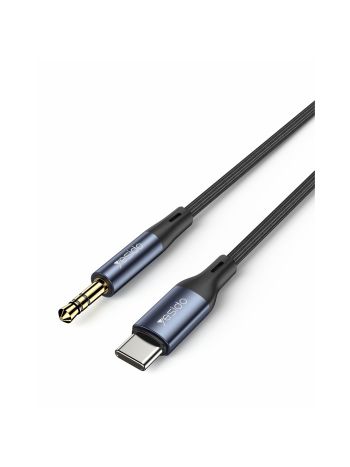 Yesido Nylon Braided USB-C To 3.5mm Jack Aux Cable