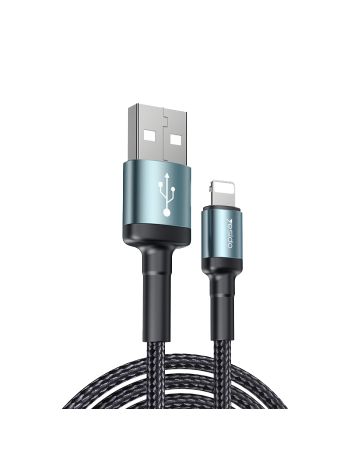 Yesido USB-A to Lightning Braided Cable 2m - Black