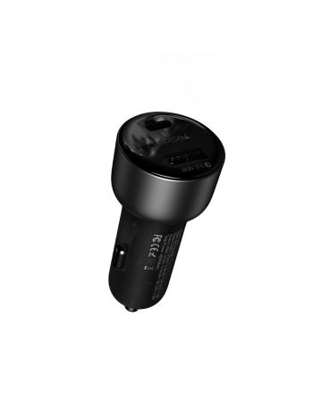 Yesido Car Charger 1x USB-A 1x USB-C 48 Watt