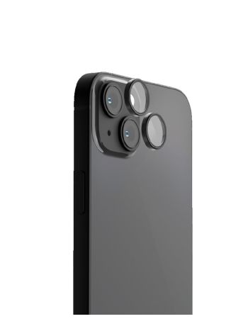  Levelo Lucent Duo 9H Hardness Camera Lens Protector for iPhone 15 / 15 Plus - Graphit  
