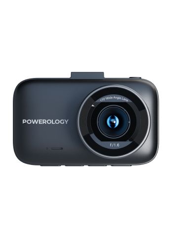 باورولوجي داش كام كاميرا للسيارة 4K امامية - اسود