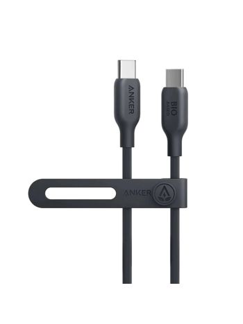 Anker 544 USB-C to USB-C Cable (BioBased 3ft 0.9m) - Black