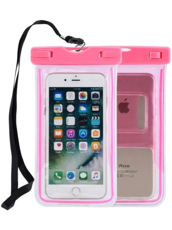 Phone Water Proof Case-pink