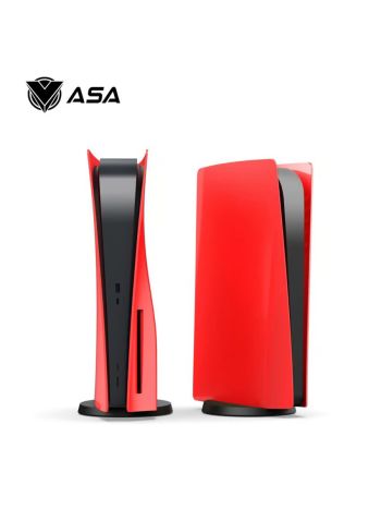 ASA PS5 Disk Edition Console Cover - Red